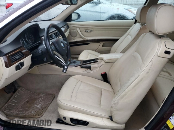 2009 BMW 3 Series 328i xDrive with VIN WBAWV53589P080858, listed as a Copart auction lot 43810235 with 153,425 mi miles and Salvage Title. Bid and sale history available at carsss.com. Image 7.