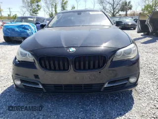 2015 BMW 5 Series 535i with VIN WBA5B1C55FD919164, listed as a Copart auction lot 49469685 with 117,610 mi miles and Clean Title. Bid and sale history available at carsss.com. Image 5.