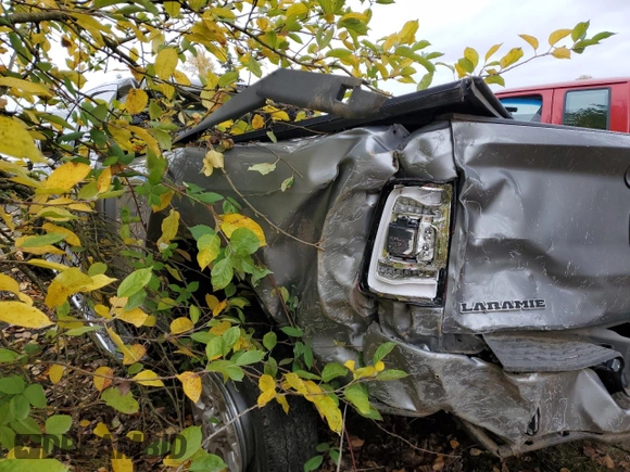 2024 Ram 3500 Laramie with VIN 3C63R3JL1RG204397, listed as a Copart auction lot 79100364 with 0 mi miles and Salvage Title. Bid and sale history available at carsss.com. Image 2.