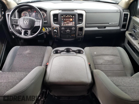 2017 Ram 1500 Big Horn with VIN 3C6RR7LT9HG506310, listed as a Copart auction lot 47833345 with 46,502 mi miles and Salvage Title. Bid and sale history available at carsss.com. Image 8.