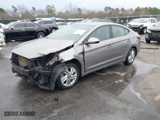 2020 Hyundai Elantra SEL with VIN KMHD84LF3LU898426, listed as a IAAI auction lot 41534346 with 45,741 mi miles. Bid and sale history available at carsss.com. Image 2.