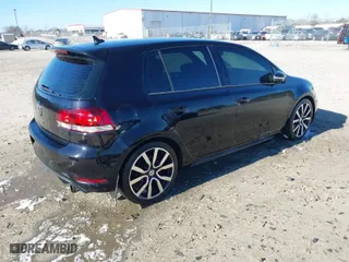 2014 Volkswagen GTI Driver's Edition with VIN WVWHD7AJXEW011230, listed as a IAAI auction lot 41600806 with 124,498 mi miles. Bid and sale history available at carsss.com. Image 4.