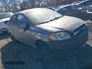 2007 Chevrolet Aveo LT z VIN KL1TG56637B163524, wystawiony jako IAAI lot #41832039 z przebiegiem Nie podano mil oraz . Historia ofert i sprzedaży dostępna na DreamBid. Obrazek 1.