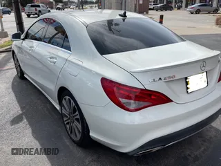 2018 Mercedes-Benz CLA 250 with VIN WDDSJ4GB0JN576847, listed as a Copart auction lot 42260174 with 81,678 mi miles and . Bid and sale history available at DreamBid. Image 3.