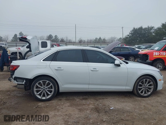 2019 Audi A4 Premium z VIN WAUGMAF4XKN004563, wystawiony jako IAAI lot #41637446 z przebiegiem 19 748 mil mil oraz . Historia ofert i sprzedaży dostępna na DreamBid. Obrazek 14.