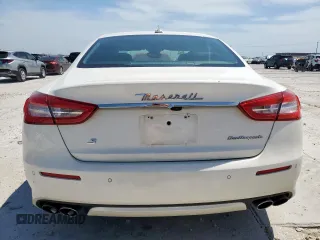 2019 Maserati Quattroporte S GranLusso z VIN ZAM56YPL0K1322908, wystawiony jako Copart lot #56584955 z przebiegiem 35 842 mil mil oraz Szkoda całkowita • Salvage title. Historia ofert i sprzedaży dostępna na DreamBid. Obrazek 6.
