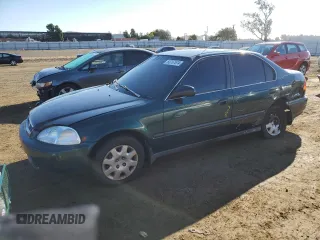 1996 Honda Civic z VIN 1HGEJ6507TL021317, wystawiony jako Copart lot #80767574 z przebiegiem 227 670 mil mil oraz Szkoda całkowita • Salvage title. Historia ofert i sprzedaży dostępna na DreamBid. Obrazek 1.