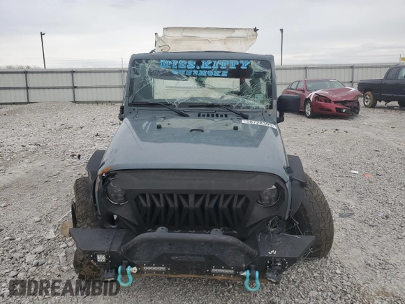 2014 Jeep Wrangler Sport with VIN 1C4AJWAG2EL120503, listed as a Copart auction lot 50728305 with Not Provided miles and Salvage Title. Bid and sale history available at carsss.com. Image 5.