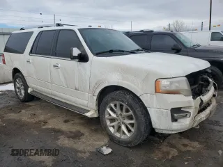 2017 Ford Expedition EL Limited with VIN 1FMJK2ATXHEA09088, listed as a Copart auction lot 87645165 with 61,184 mi miles and Salvage Title. Bid and sale history available at carsss.com. Image 4.