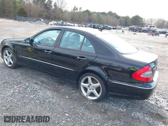 2009 Mercedes-Benz E-Class Luxury 3.5L with VIN WDBUF87X49B423293, listed as a IAAI auction lot 41582775 with 124,297 mi miles. Bid and sale history available at carsss.com. Image 3.