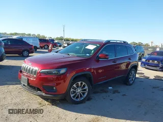 2020 Jeep Cherokee Latitude Plus with VIN 1C4PJLLB3LD624382, listed as a IAAI auction lot 40799441 with 66,588 mi miles. Bid and sale history available at carsss.com. Image 2.