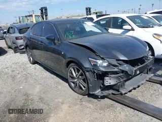 2020 Lexus GS with VIN JTHEZ1BL0LA020478, listed as a IAAI auction lot 41523349 with 55,319 mi miles. Bid and sale history available at carsss.com. Image 1.
