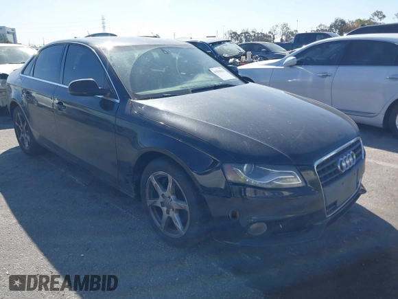 2012 Audi A4 2.0T Premium with VIN WAUAFAFL6CN015679, listed as a IAAI auction lot 41836421 with 186,140 mi miles. Bid and sale history available at carsss.com. Image 1.