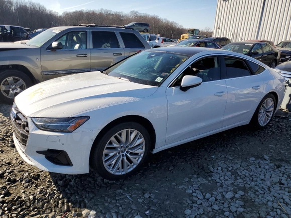 2019 Audi A7 Premium Plus with VIN WAUR2AF24KN100878, listed as a Copart auction lot 78816743 with 48,178 mi miles and Salvage Title. Bid and sale history available at carsss.com. Image 1.