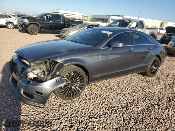 2014 Mercedes-Benz CLS-Class CLS 550 with VIN WDDLJ7DB5EA100567, listed as a Copart auction lot 71791474 with 78,246 mi miles and Salvage Title. Bid and sale history available at carsss.com. Image 1.