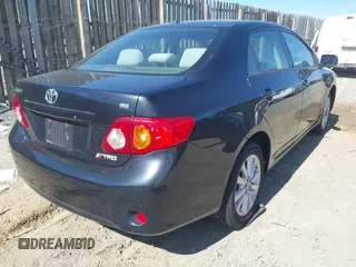 2009 Toyota Corolla with VIN JTDBL40EX9J048373, listed as a IAAI auction lot 41890789 with 191,490 mi miles. Bid and sale history available at carsss.com. Image 4.