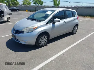 2015 Nissan Note SV with VIN 3N1CE2CP3FL415749, listed as a IAAI auction lot 42083581 with 143,603 mi miles and . Bid and sale history available at DreamBid. Image 2.