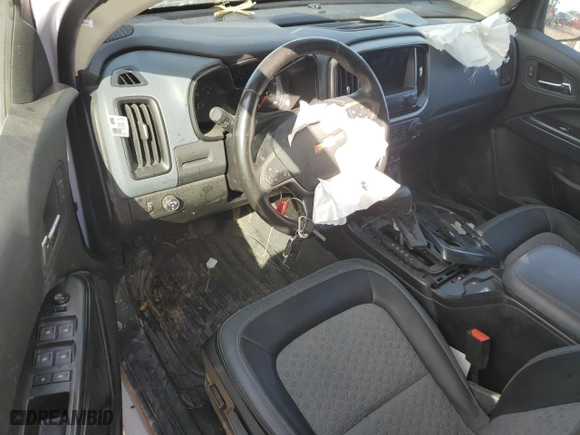 2021 Chevrolet Colorado 2WD Z71 with VIN 1GCGSDEN1M1200745, listed as a Copart auction lot 87751735 with 44,863 mi miles and Salvage Title. Bid and sale history available at carsss.com. Image 8.