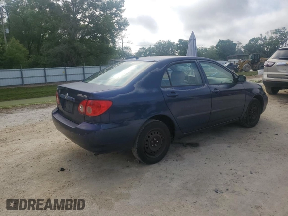 2008 Toyota Corolla CE with VIN 1NXBR32E38Z958381, listed as a Copart auction lot 51498625 with 251,712 mi miles and Salvage Title. Bid and sale history available at DreamBid. Image 3.