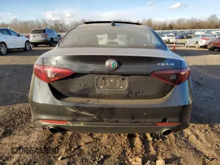2018 Alfa Romeo Giulia with VIN ZARFAEDN6J7597695, listed as a Copart auction lot 39483903 with 45,318 mi miles. Bid and sale history available at carsss.com. Image 6.