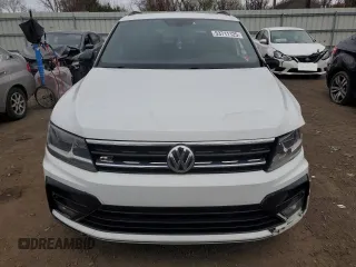 2021 Volkswagen Tiguan SE with VIN 3VV2B7AX8MM021965, listed as a Copart auction lot 53711125 with 59,554 mi miles and Salvage Title. Bid and sale history available at DreamBid. Image 5.