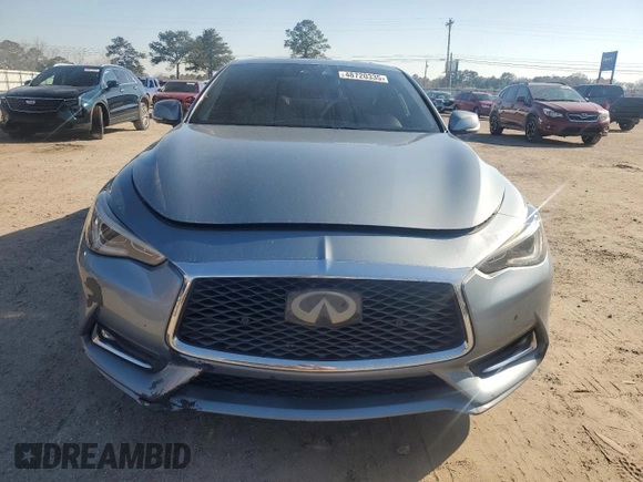 2018 Infiniti Q60 RED SPORT 400 with VIN JN1FV7EL5JM630519, listed as a Copart auction lot 48720335 with 100,459 mi miles and Non Repairable. Bid and sale history available at carsss.com. Image 5.