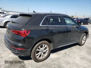 2021 Audi Q3 S line Premium with VIN WA1DECF39M1042148, listed as a Copart auction lot 59171333 with 13,894 mi miles and Salvage title. Bid and sale history available at DreamBid. Image 3.