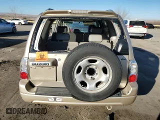 2006 Suzuki XL-7 with VIN JS3TY92V464102424, listed as a Copart auction lot 83684454 with 0 mi miles and Salvage Title. Bid and sale history available at carsss.com. Image 6.