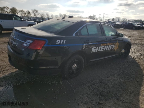 2019 Ford Police Interceptor Sedan with VIN 1FAHP2MK8KG112261, listed as a Copart auction lot 79848184 with 0 mi miles and Salvage Title. Bid and sale history available at carsss.com. Image 3.