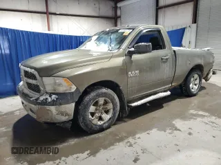 2014 Ram 1500 Tradesman z VIN 3C6JR7AG4EG247644, wystawiony jako Copart lot #44493775 z przebiegiem Nie podano mil oraz Szkoda całkowita • Salvage title. Historia ofert i sprzedaży dostępna na DreamBid. Obrazek 1.