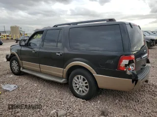 2013 Ford Expedition EL XLT with VIN 1FMJK1J55DEF19967, listed as a Copart auction lot 42805695 with 185,378 mi miles and Salvage Title. Bid and sale history available at carsss.com. Image 2.