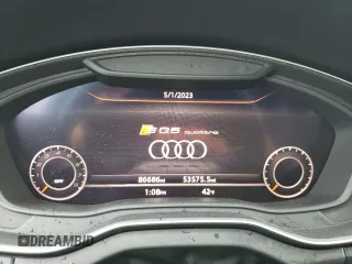 2018 Audi SQ5 Prestige with VIN WA1C4AFY1J2240985, listed as a Copart auction lot 50610653 with 86,686 mi miles. Bid and sale history available at carsss.com. Image 9.