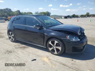 2015 Volkswagen Golf GTI Autobahn with VIN 3VW4T7AU9FM097897, listed as a Copart auction lot 71679744 with 76,831 mi miles and Salvage Title. Bid and sale history available at carsss.com. Image 4.