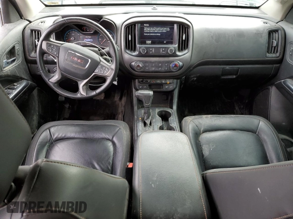 2021 GMC Canyon 4WD AT4 w/Leather with VIN 1GTG6FEN1M1236158, listed as a Copart auction lot 47553775 with 109,010 mi miles and Salvage Title. Bid and sale history available at carsss.com. Image 8.