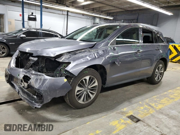 2017 Acura RDX Advance z VIN 5J8TB4H72HL032928, wystawiony jako Copart lot #58221075 z przebiegiem 113 701 mil mil oraz Szkoda całkowita • Salvage title. Historia ofert i sprzedaży dostępna na DreamBid. Obrazek 1.