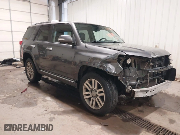 2010 Toyota 4Runner Trail with VIN JTEBU5JR2A5014523, listed as a IAAI auction lot 41450107 with 172,721 mi miles and . Bid and sale history available at DreamBid. Image 1.