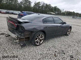 2016 Dodge Charger Road/Track with VIN 2C3CDXCT9GH241730, listed as a Copart auction lot 47652645 with 111,821 mi miles and Salvage Title. Bid and sale history available at carsss.com. Image 3.