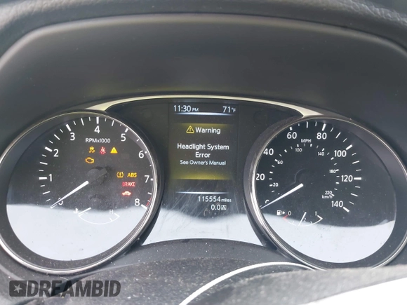 2015 Nissan Rogue S with VIN KNMAT2MV7FP585088, listed as a IAAI auction lot 42138274 with 115,554 mi miles and . Bid and sale history available at DreamBid. Image 7.