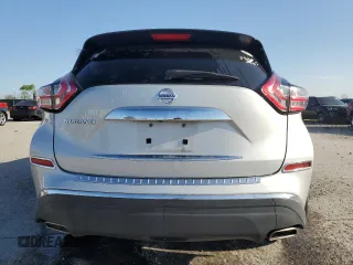 2017 Nissan Murano S with VIN 5N1AZ2MG7HN199894, listed as a Copart auction lot 52397785 with 49,930 mi miles and Salvage Title. Bid and sale history available at carsss.com. Image 6.