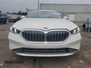 2024 BMW 5 Series 540i xDrive with VIN WBA63FJ01RCR67129, listed as a Copart auction lot 62095995 with 5,075 mi miles and Salvage title. Bid and sale history available at DreamBid. Image 5.