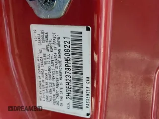 1993 Honda Civic z VIN 2HGEH2379PH508221, wystawiony jako Copart lot #49275795 z przebiegiem 204 345 mil mil oraz Szkoda całkowita • Salvage title. Historia ofert i sprzedaży dostępna na DreamBid. Obrazek 14.