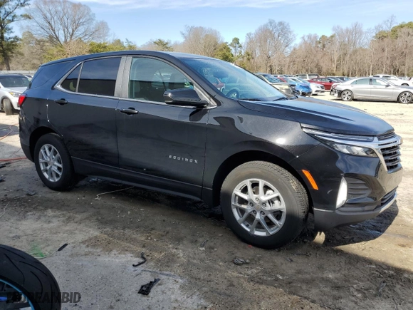2024 Chevrolet Equinox LT with VIN 3GNAXTEG4RL297045, listed as a Copart auction lot 47478935 with 12,970 mi miles and Clean Title. Bid and sale history available at carsss.com. Image 4.