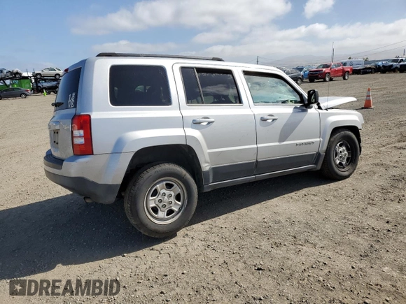2014 Jeep Patriot Sport с VIN 1C4NJPBA9ED545082, выставлен на аукционе Copart как лот 56802345 с пробегом Не указан миль и Списание • Salvage title. История ставок и продаж доступна на DreamBid. Изображение 3.