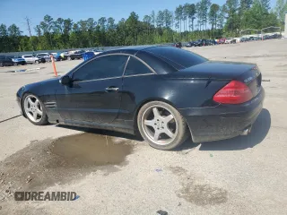 2003 Mercedes-Benz SL 500 z VIN WDBSK75F93F056768, wystawiony jako Copart lot #51998685 z przebiegiem Nie podano mil oraz Szkoda całkowita • Salvage title. Historia ofert i sprzedaży dostępna na DreamBid. Obrazek 2.