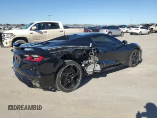 2022 Chevrolet Corvette 3LT with VIN 1G1YC3D4XN5111621, listed as a Copart auction lot 47439585 with 9,795 mi miles and Salvage Title. Bid and sale history available at carsss.com. Image 3.