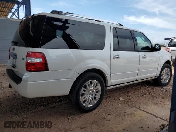 2014 Ford Expedition EL Limited with VIN 1FMJK2A54EEF16405, listed as a Copart auction lot 49708595 with 159,868 mi miles and Salvage Title. Bid and sale history available at carsss.com. Image 3.