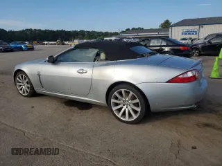 2007 Jaguar XK with VIN SAJDA44B075B01008, listed as a Copart auction lot 69111284 with 0 mi miles and Salvage Title. Bid and sale history available at carsss.com. Image 2.