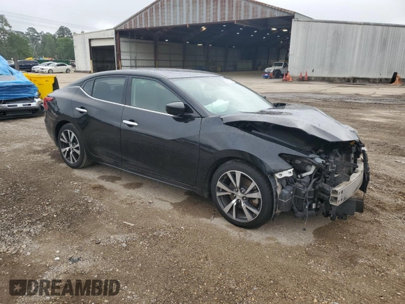 2017 Nissan Maxima SV z VIN 1N4AA6AP9HC360125, wystawiony jako Copart lot #54058155 z przebiegiem 107 260 mil mil oraz Szkoda całkowita • Salvage title. Historia ofert i sprzedaży dostępna na DreamBid. Obrazek 4.