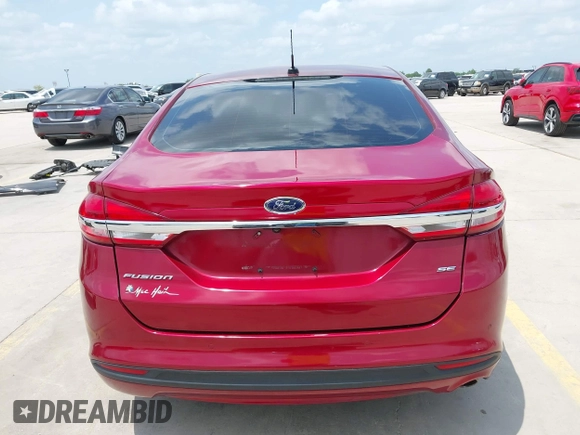 2017 Ford Fusion SE with VIN 3FA6P0H78HR157106, listed as a IAAI auction lot 42088935 with 35,286 mi miles and . Bid and sale history available at DreamBid. Image 16.