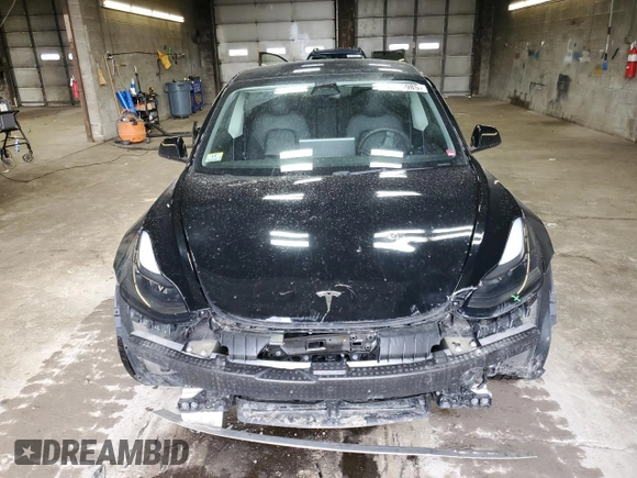 2023 Tesla Model 3 Long Range with VIN 5YJ3E1EB8PF392705, listed as a Copart auction lot 47595985 with 15,361 mi miles and Salvage Title. Bid and sale history available at DreamBid. Image 5.